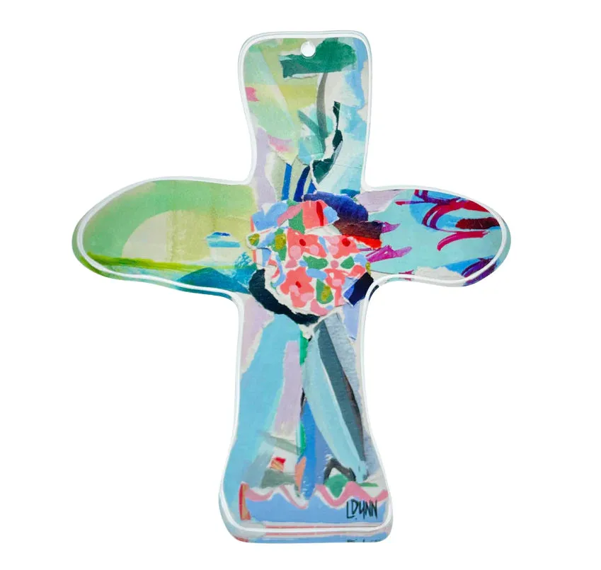 Acrylic Everlasting Love Cross - (three colors)