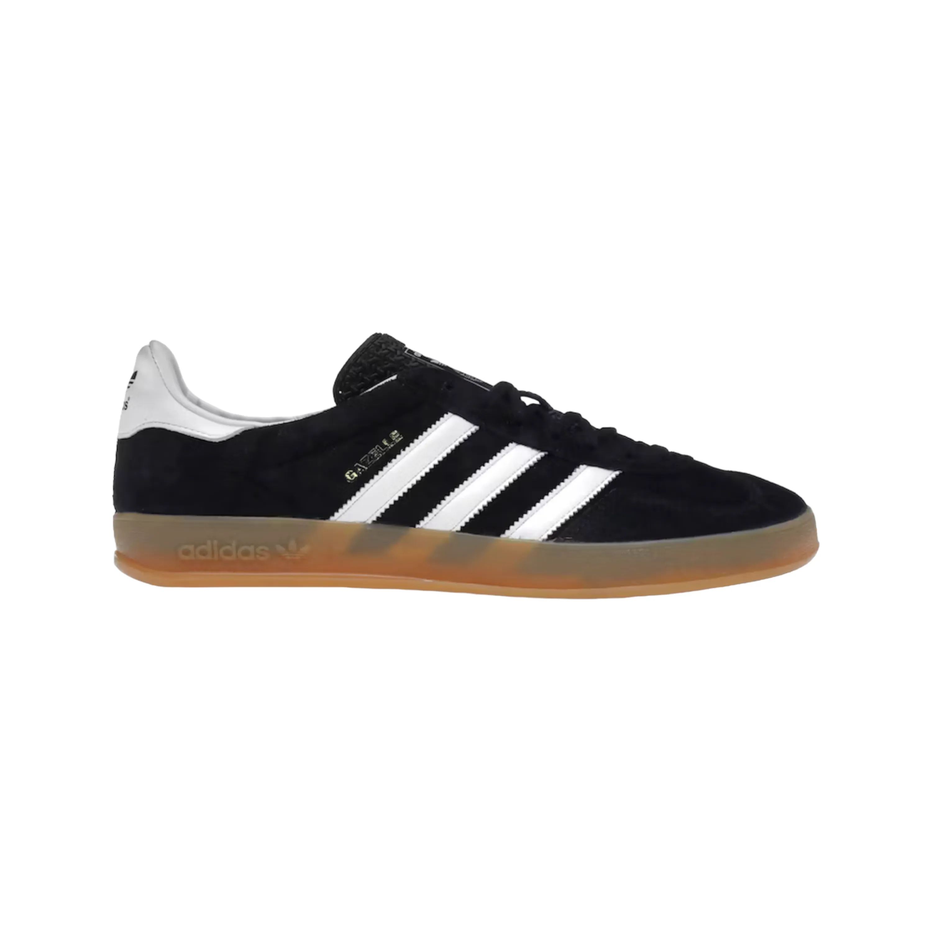 ADIDAS GAZELLE BLACK WHITE GUM