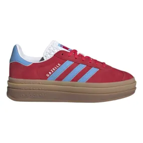 Adidas Women's Gazelle Bold Red/Blue/Gum