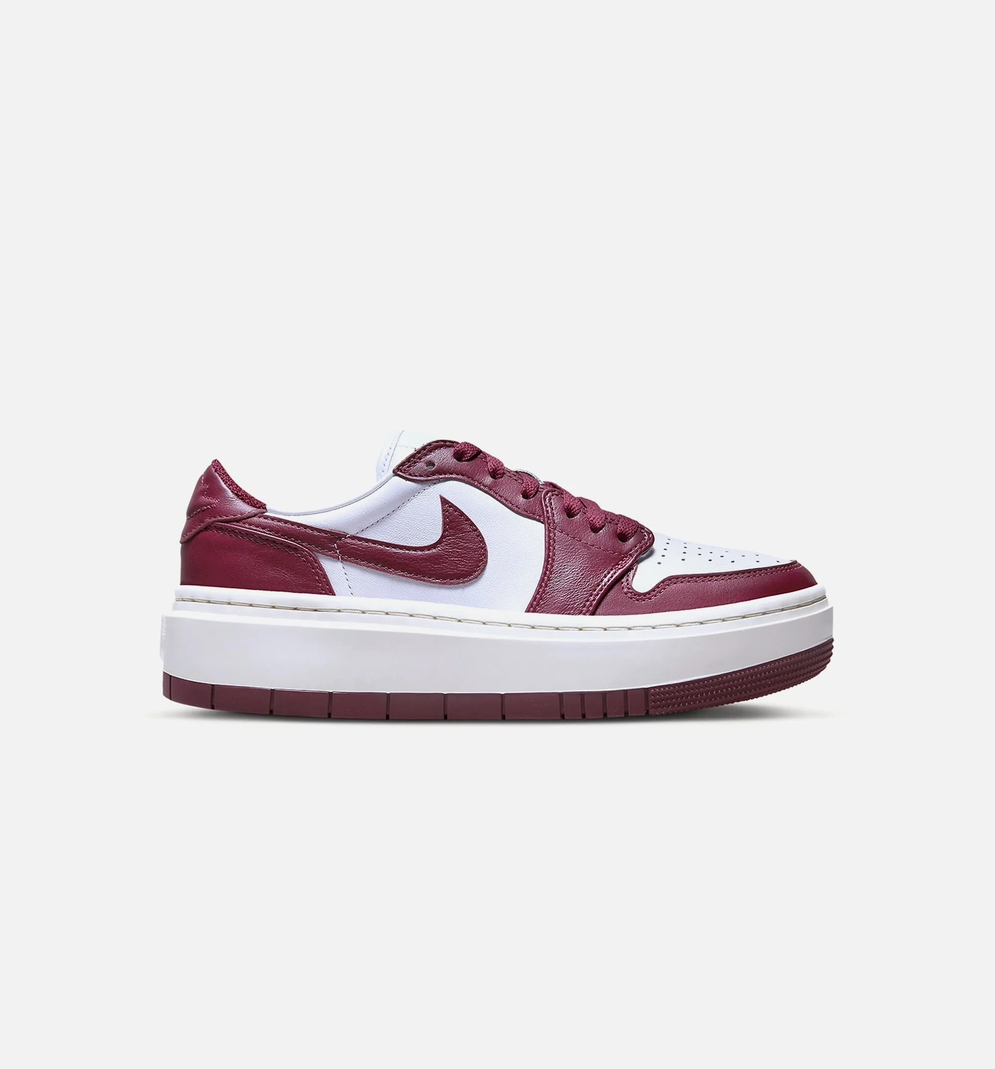 Air Jordan 1 Elevate Low Dark Beetroot Womens Lifestyle Shoe - White/Sail/Dark Beetroot