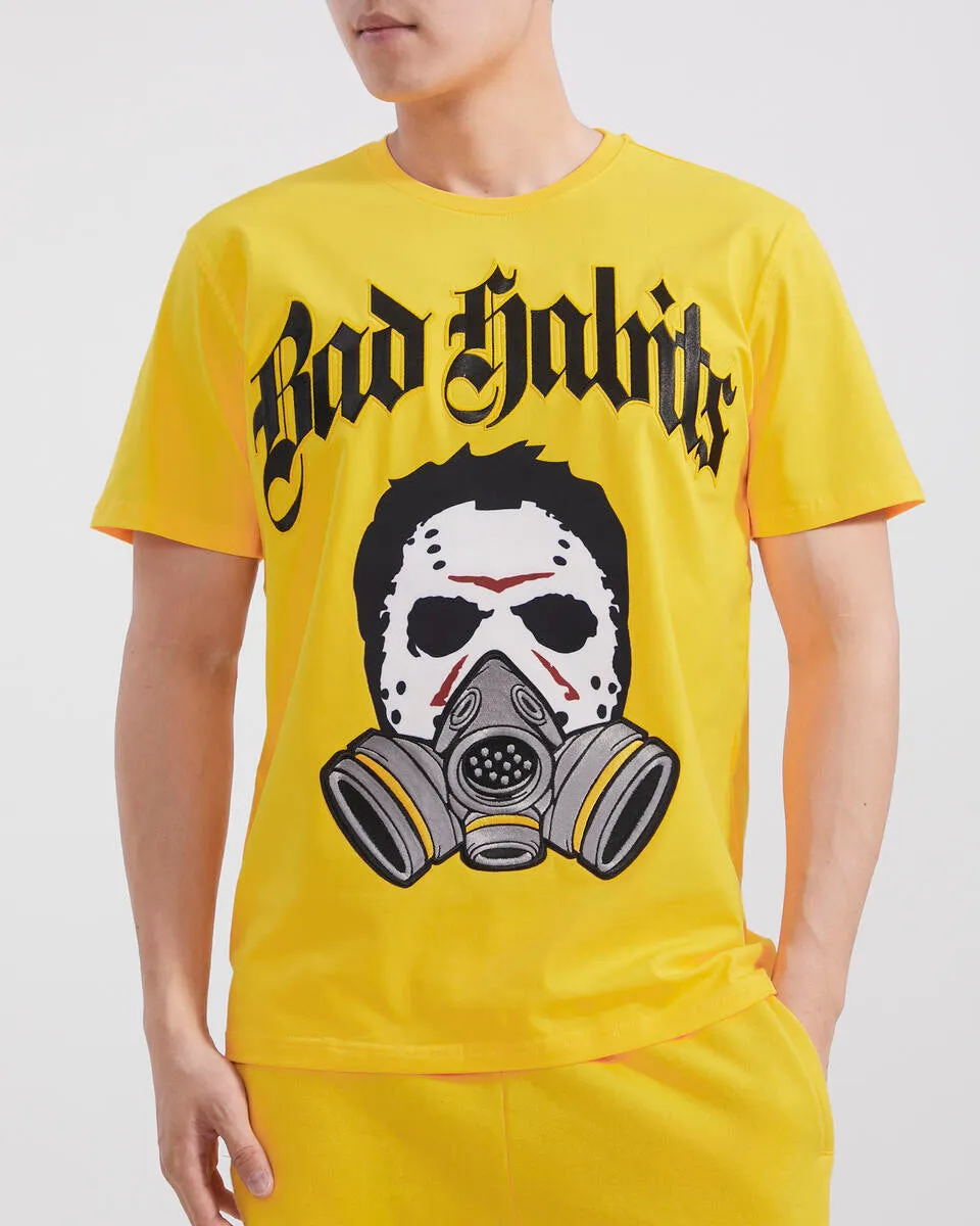 Bad Habits Gas Mask Tee