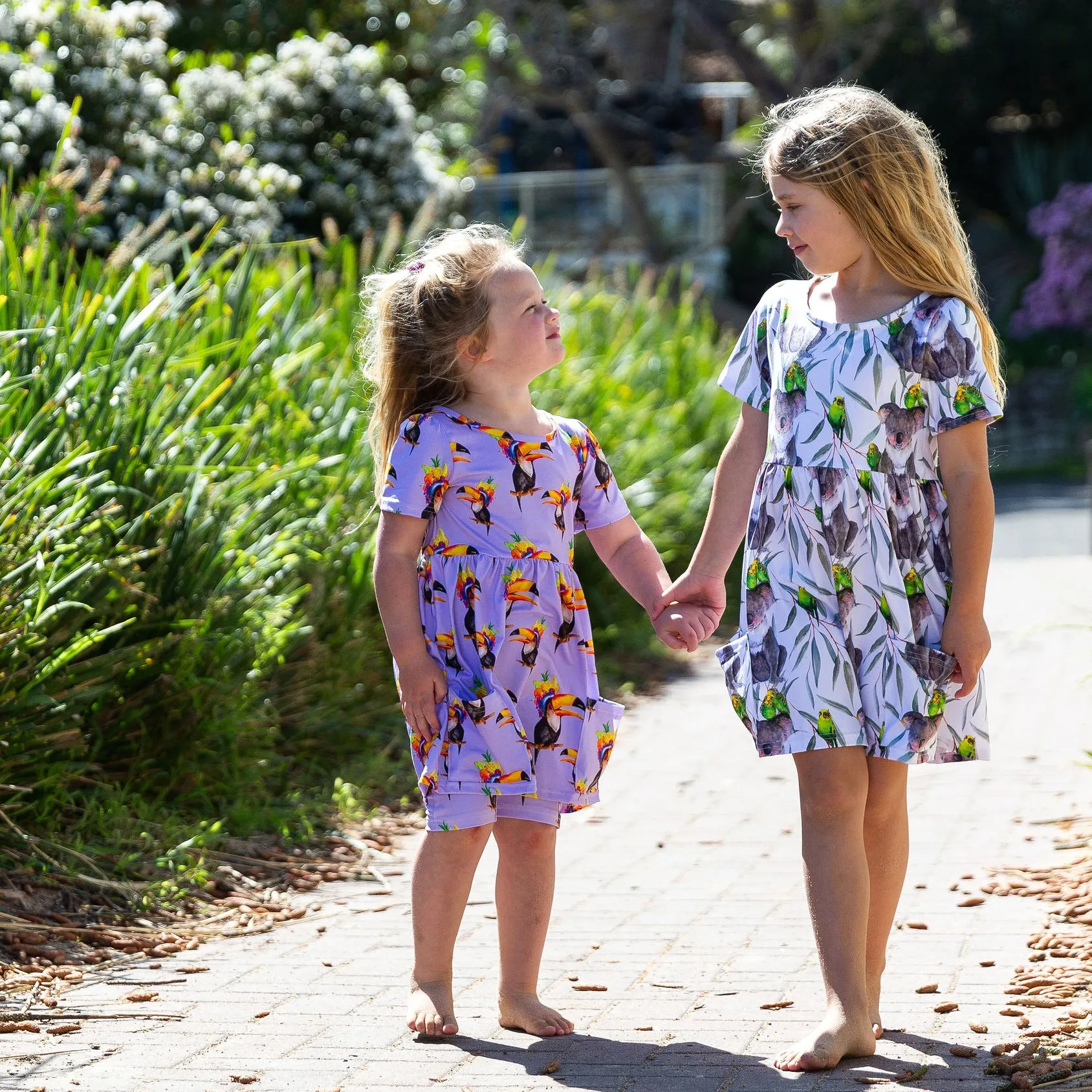 Budgie Koala Pocket Dress