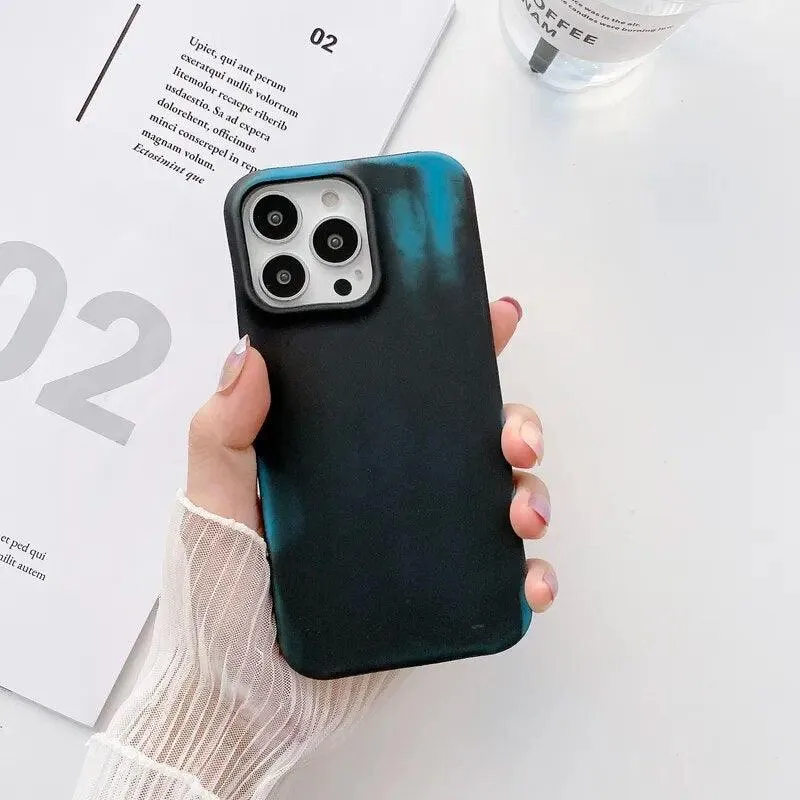 Cute Thermal Heat Induction Sensor Phone Cases for iPhone 13, 12 Mini, 13 Pro Max, 11 Pro Max, XR, SE2, XS Max, 7, 8 Plus