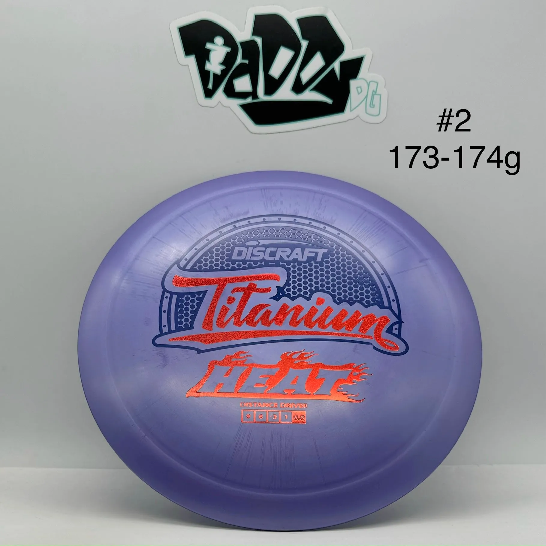 Discraft Heat Titanium Distance Driver