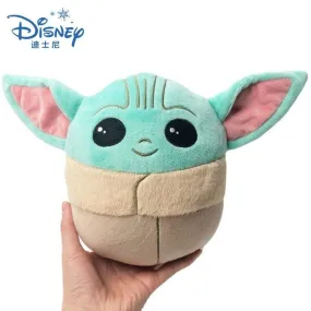 Disney Star Wars 13CM Baby Yoda Plush Toy Cartoon Mandalorian Pillow Stuffed Doll Kawaii Plush Dolls Toys Kid Birthday Girl Gift