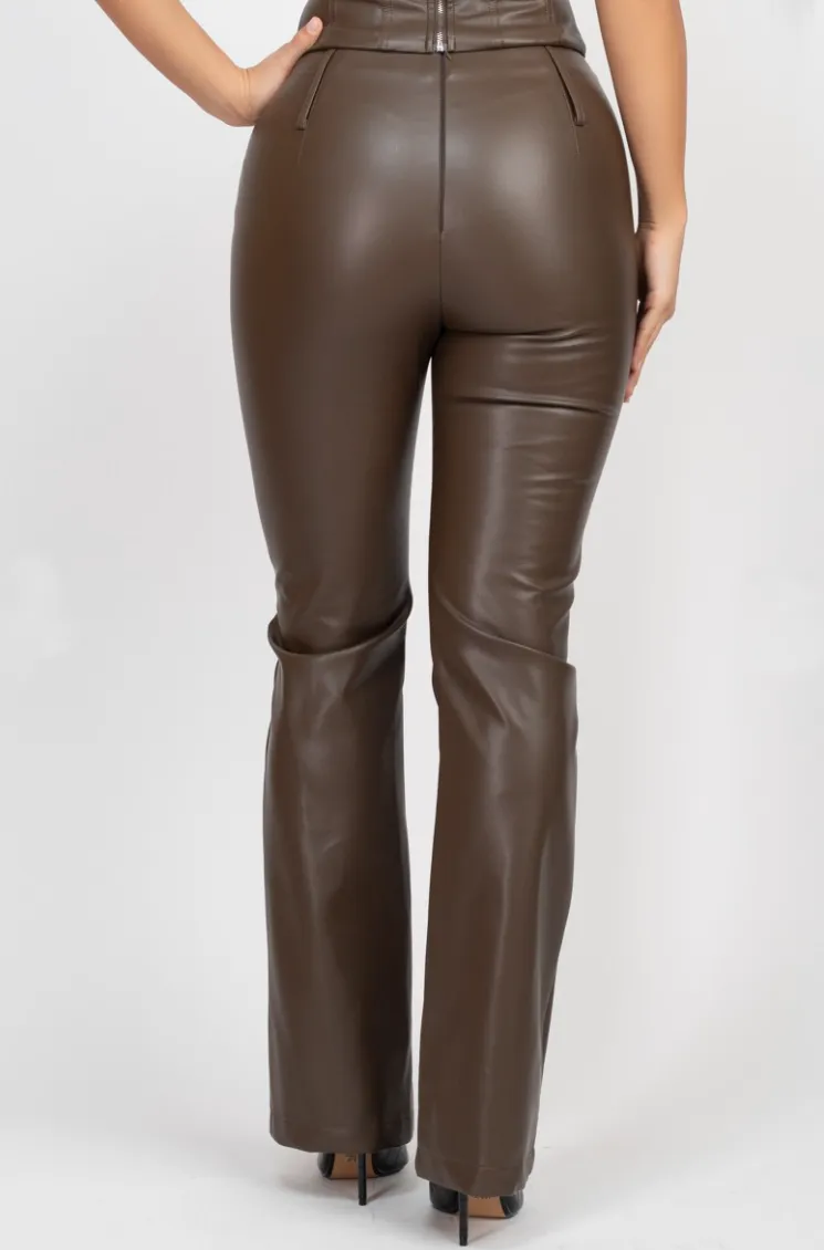 Doubletake Faux Leather Pants