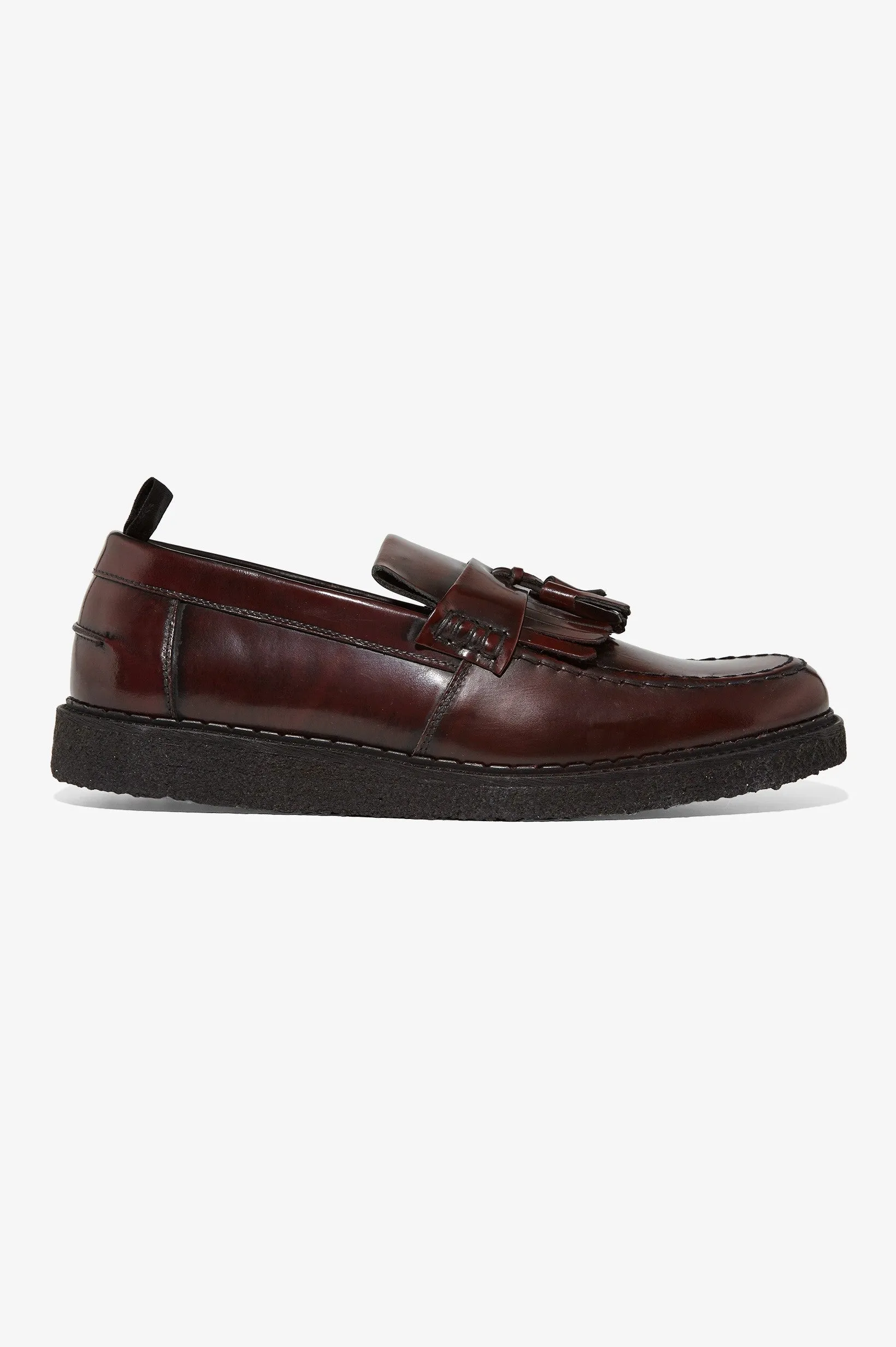 Fred Perry x George Cox Tassel Loafer (ox blood)