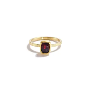 Garnet Stacking Ring