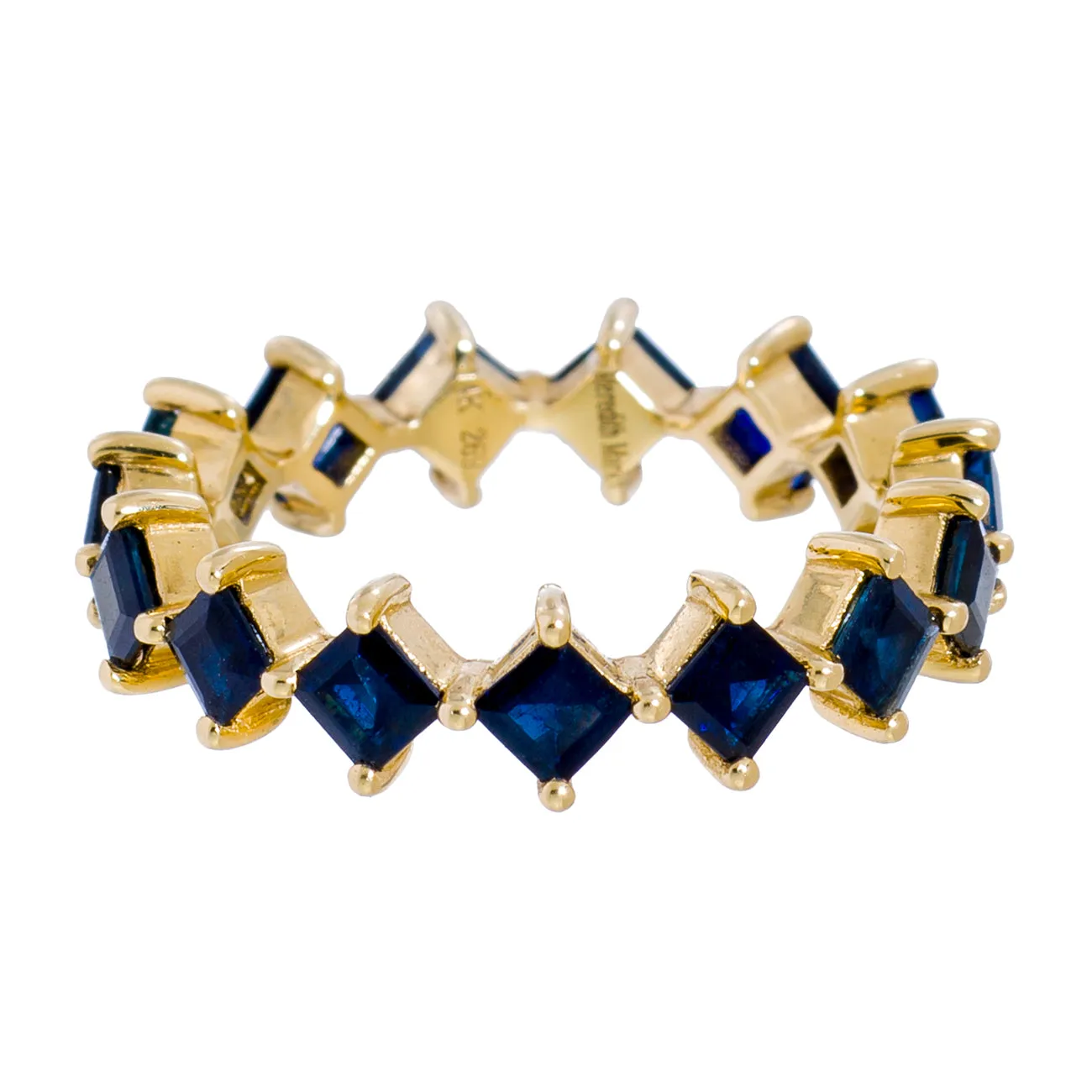 Jo Band Yellow Gold Sapphire