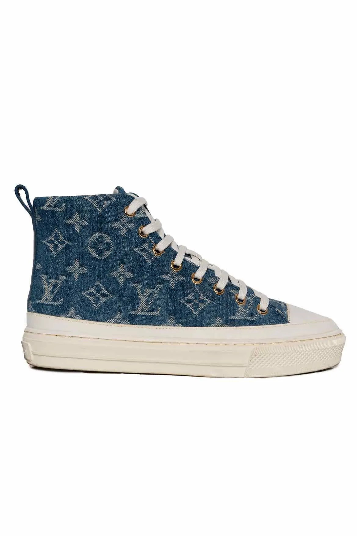 Louis Vuitton Size 35.5 Stellar High Line Sneaker