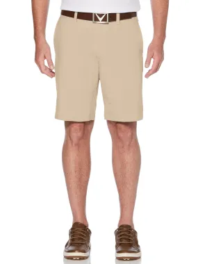 Mens Flat Front Stretch Golf Short