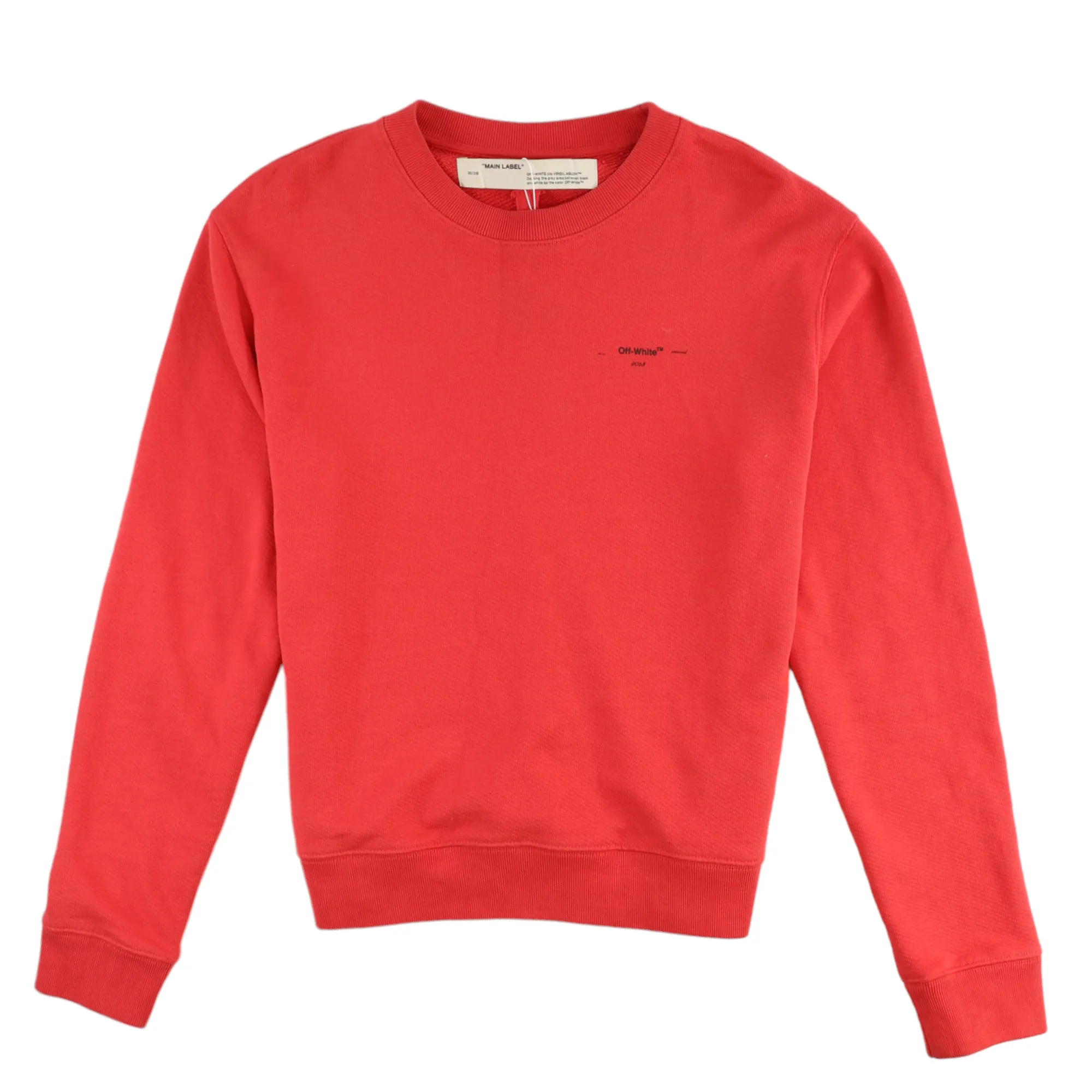 Men's Logo Sweatshirt Red Size M