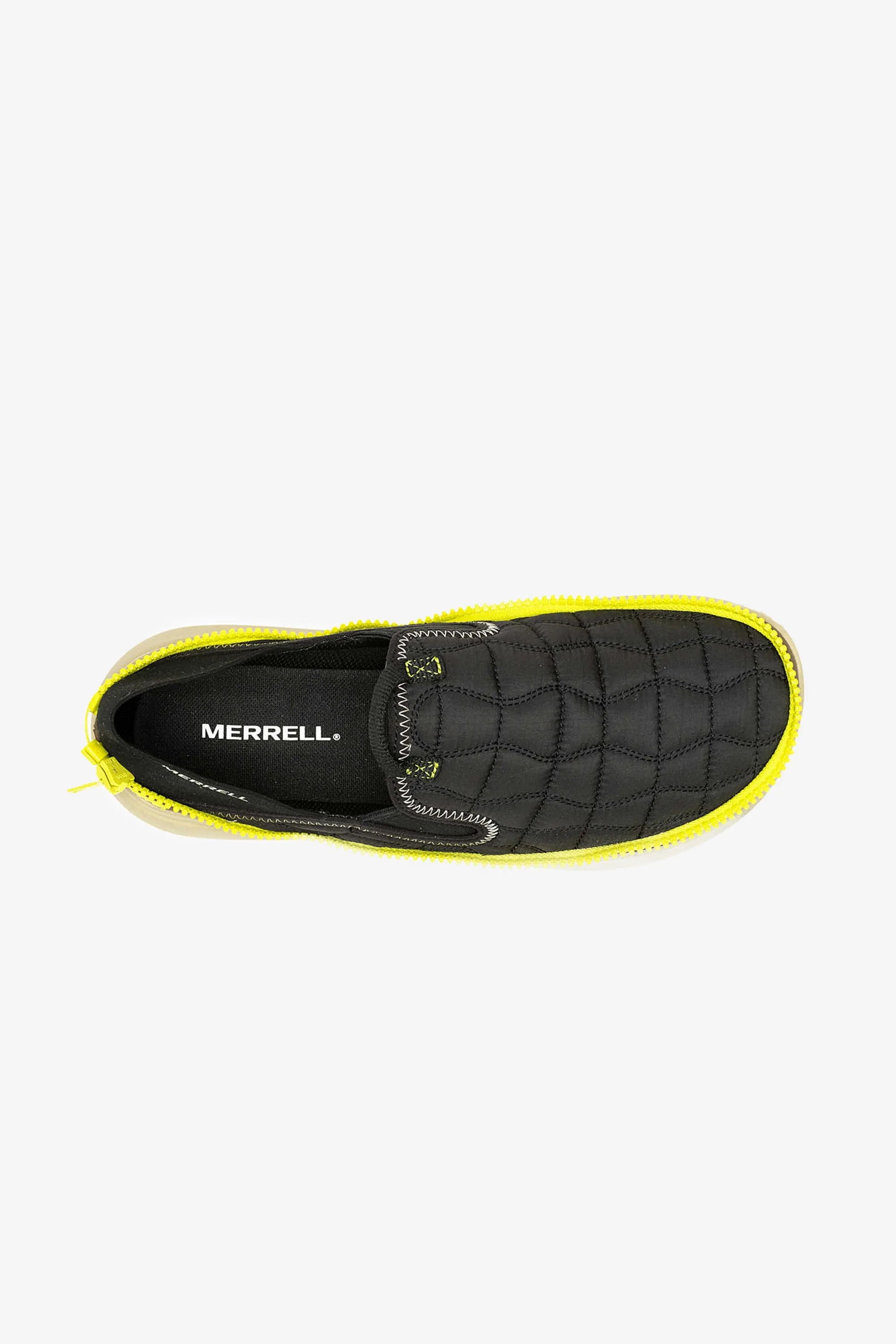 Merrell Men's Hut Moc 2 Packable in Black/Hi Viz