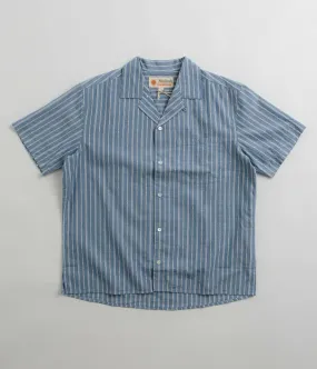 Mollusk Cosmo Shirt - Blue Chambray Dobby