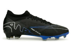 Nike Men's Zoom Mercurial Vapor 15 Pro FG Black/Blue