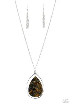 Paparazzi Retrograde Radiance - Multi Necklace