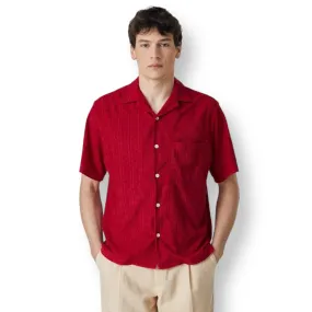 Portuguese Flannel Beach Club red