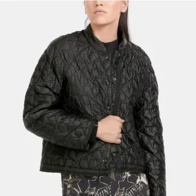 QUILTED BLOUSON STYLE SHORT JACKET