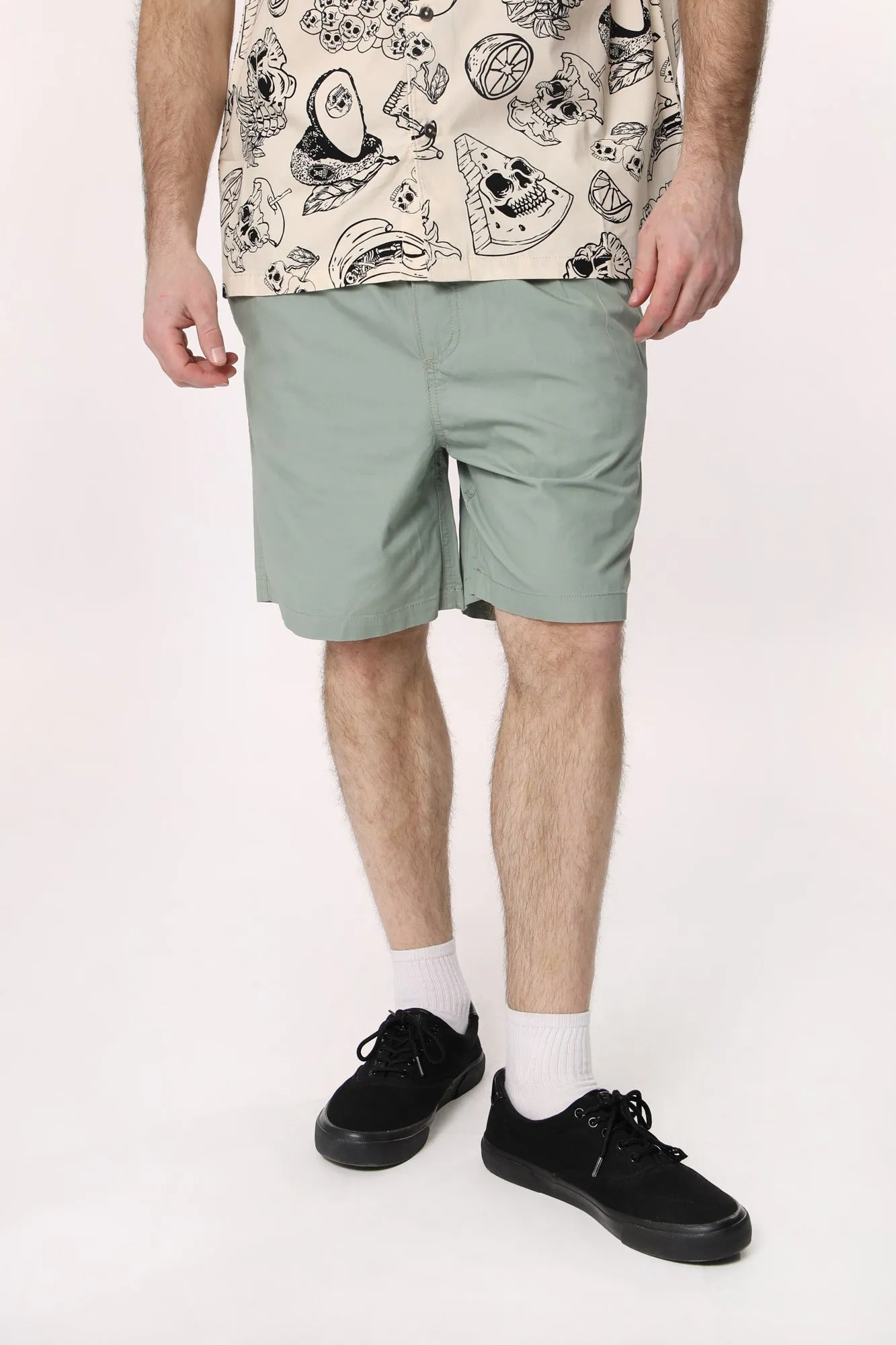 Short Jogger en Popeline Amnesia Homme