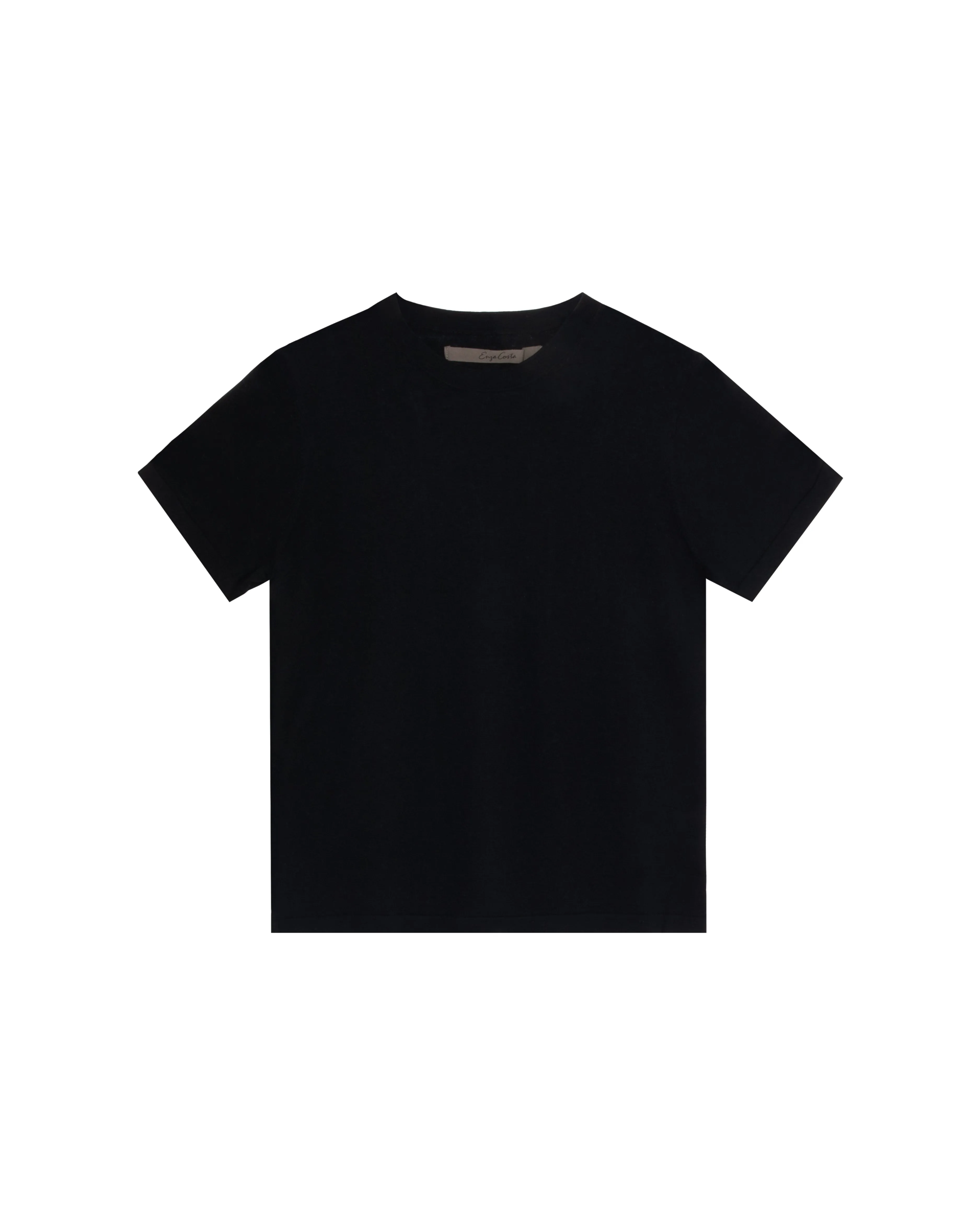 Silk Knit Easy Short Sleeve Tee