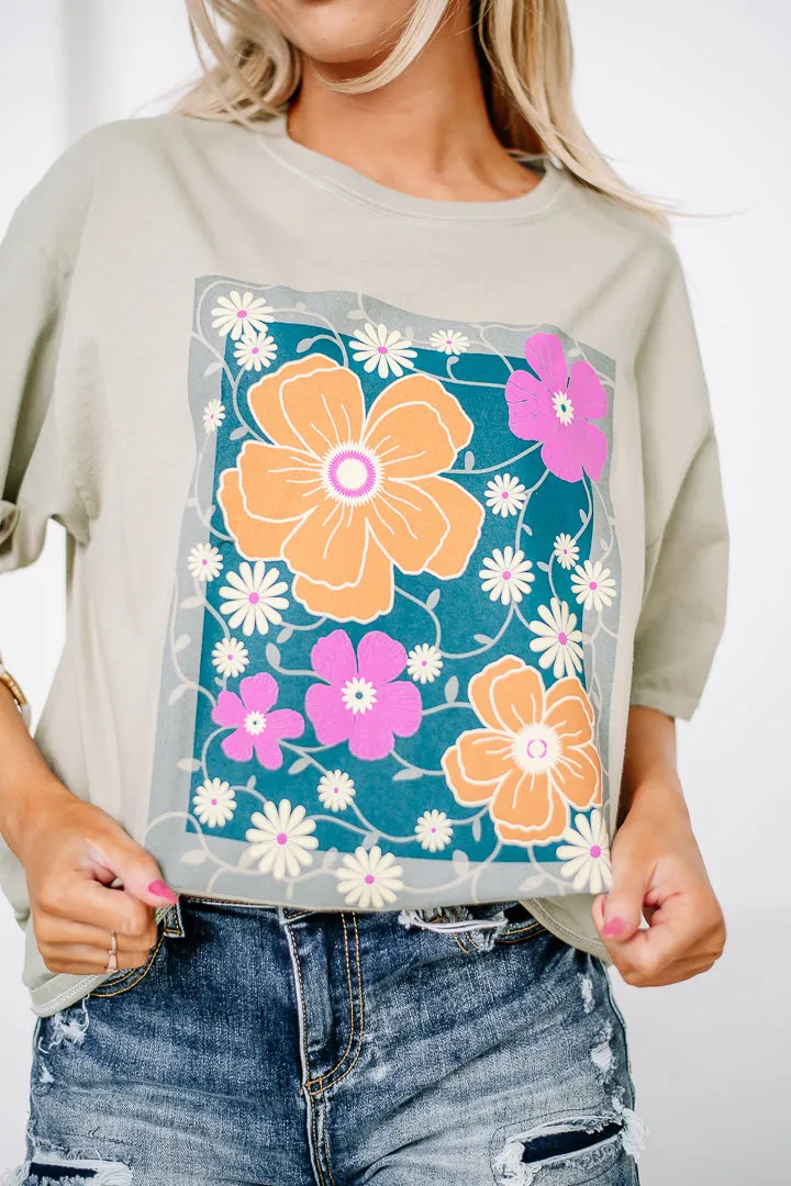 Springtime Flowers Graphic Tee