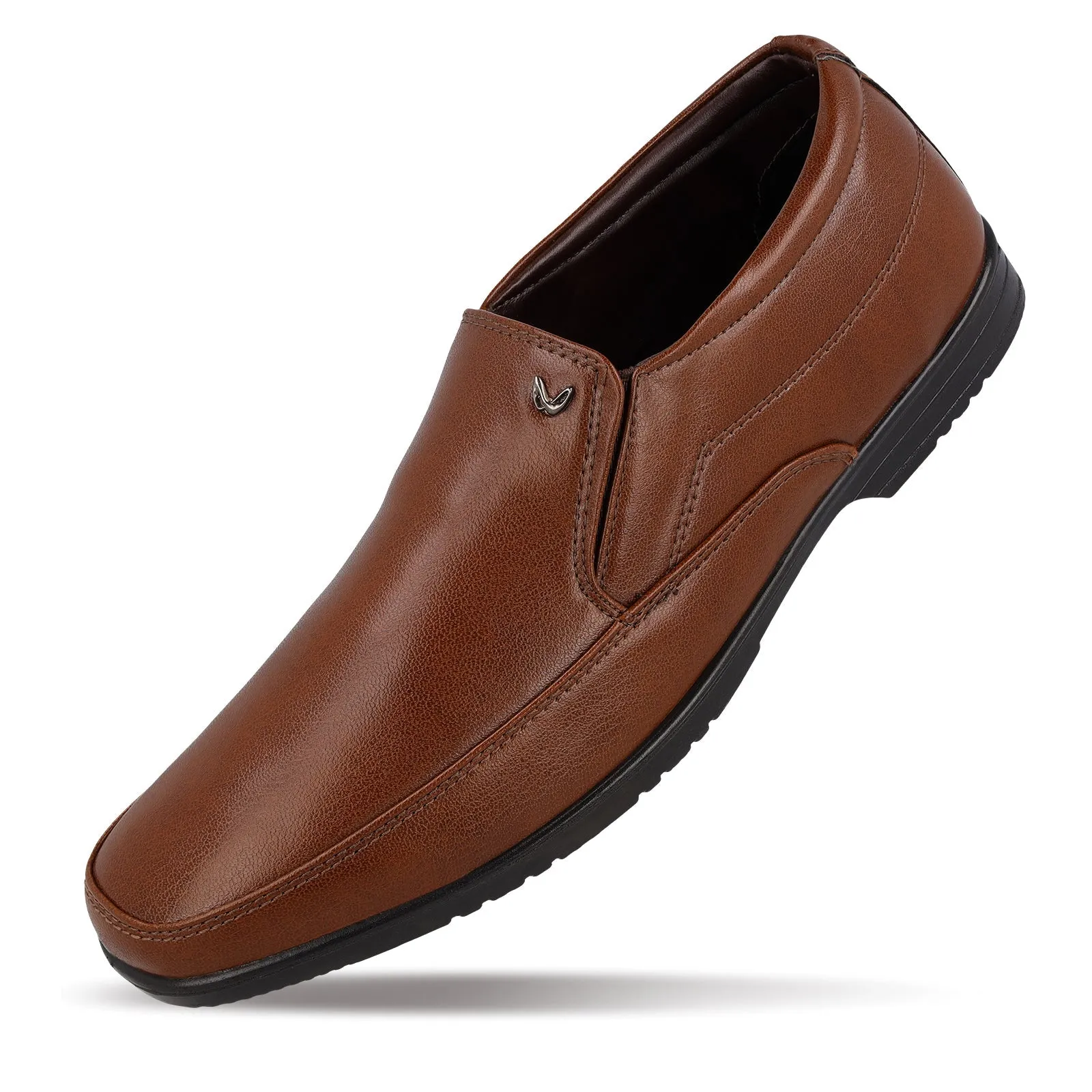 Walkaroo Men Formal Loafer Shoes - WF6303 Brown