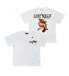 Wrathboy LUST GUN TEE (OFF WHITE)